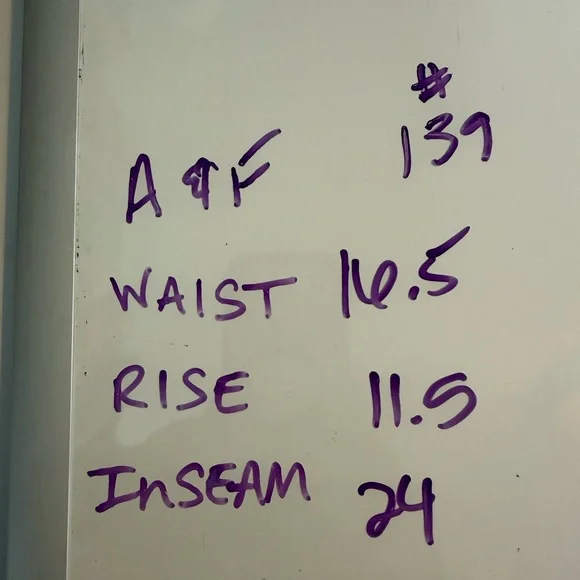 Abercrombie & Fitch High-Rise Super Skinny Ankle Pants Size 33/16s - Picture 6 of 13